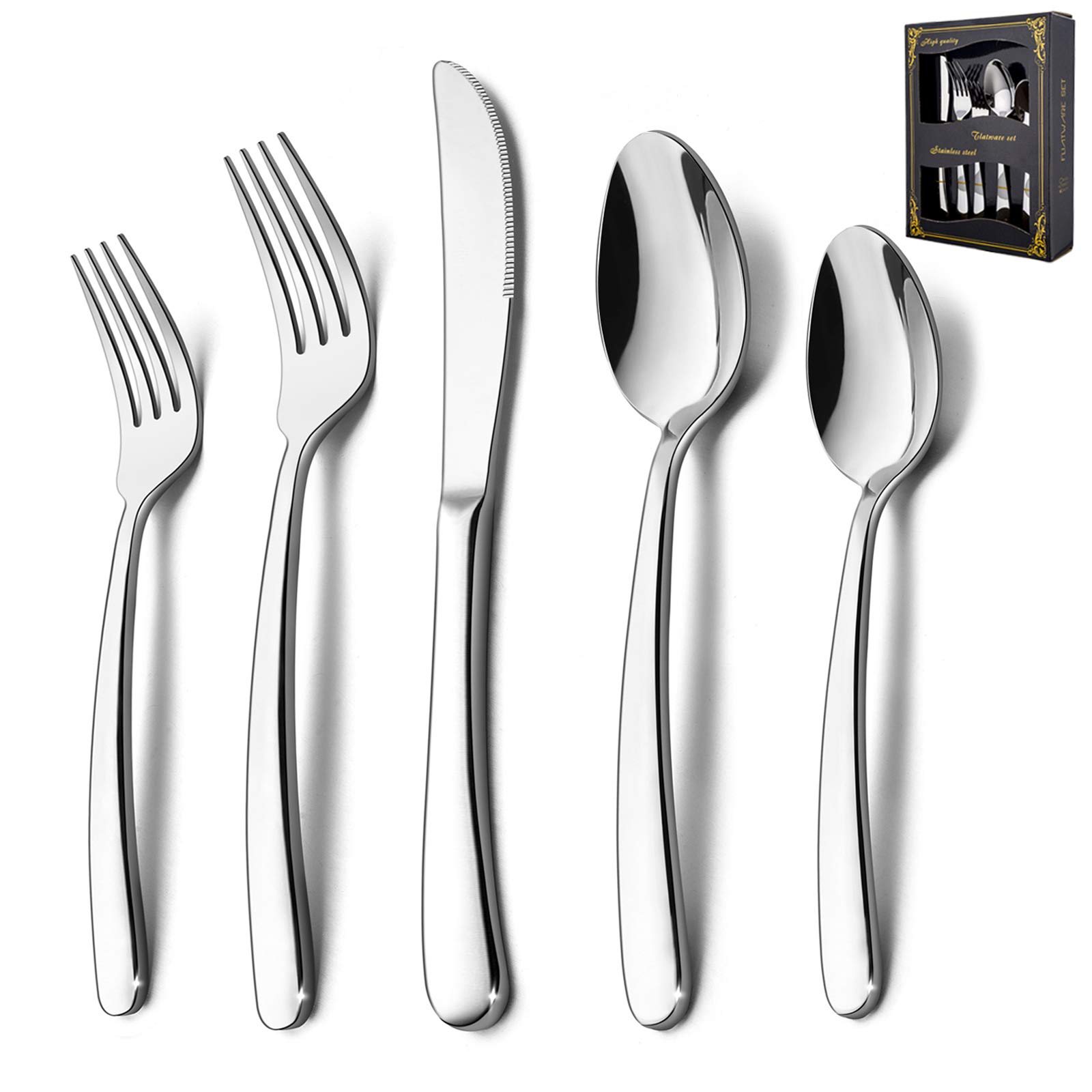 Stainless Steel Flatware Sets High Quality 20 Pieces